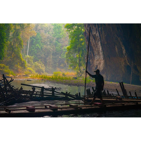 Thailand - 92 White Modern Wood Framed Art Print by Heine, Ben