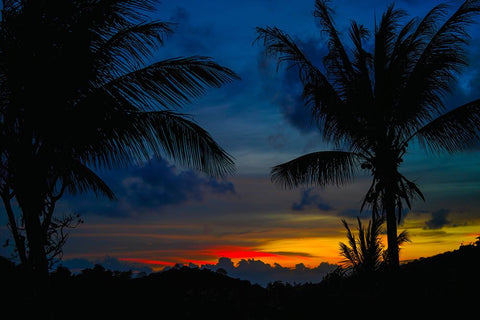 Thailand - 432 White Modern Wood Framed Art Print with Double Matting by Heine, Ben