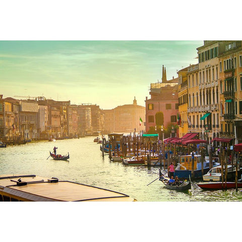 _SAM1091 Gold Ornate Wood Framed Art Print with Double Matting by Heine, Ben