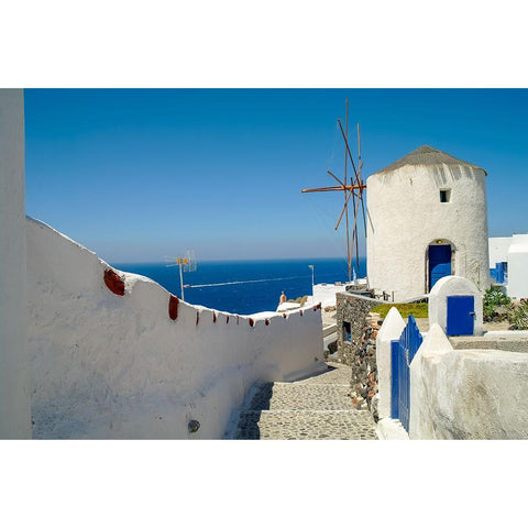 _SAM4346 Black Modern Wood Framed Art Print with Double Matting by Heine, Ben