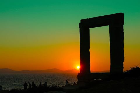 _SAM5935 Black Ornate Wood Framed Art Print with Double Matting by Heine, Ben