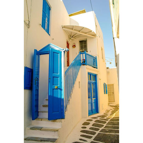 _SAM6660 Black Modern Wood Framed Art Print with Double Matting by Heine, Ben