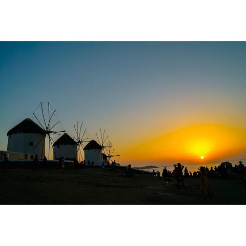 _SAM6842 Black Modern Wood Framed Art Print with Double Matting by Heine, Ben