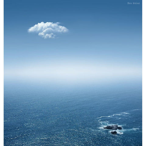 Give Me Some Fresh Air Black Modern Wood Framed Art Print by Heine, Ben