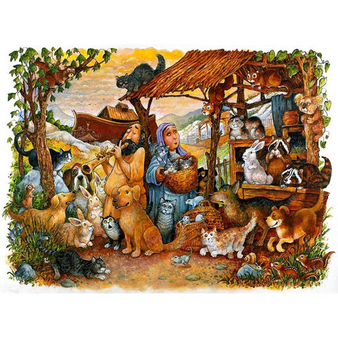 Book Image 12 Gold Ornate Wood Framed Art Print with Double Matting by Bell, Bill