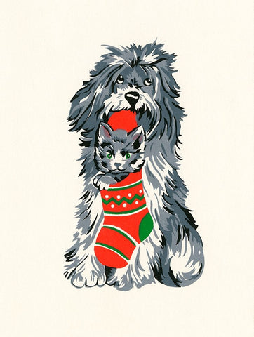 C-911 Black Ornate Wood Framed Art Print with Double Matting by Crockett Collection