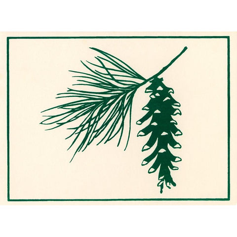 Ca132 White Modern Wood Framed Art Print by Crockett Collection