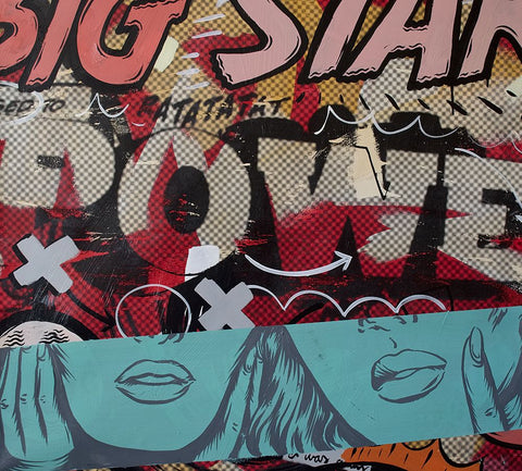 Bigstarmaybe Black Ornate Wood Framed Art Print with Double Matting by Monteavaro, Dan