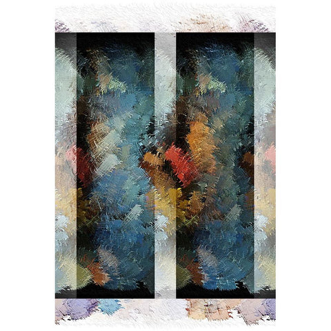 Illusion 2 Gold Ornate Wood Framed Art Print with Double Matting by Manlove, David