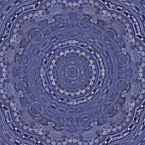 Very Peri Rollers Black Modern Wood Framed Art Print by Manlove, David