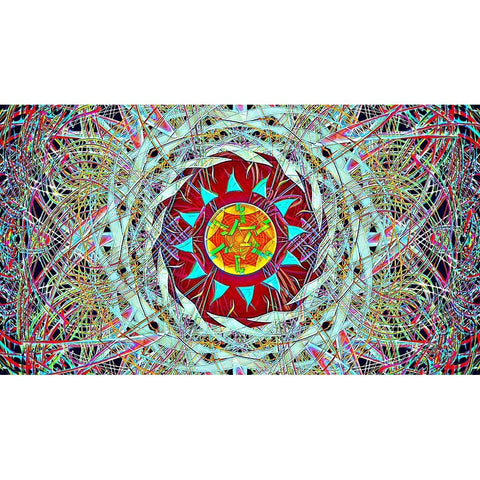 Already Spaghetti Black Modern Wood Framed Art Print with Double Matting by Manlove, David