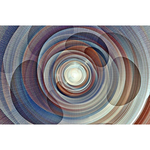 Lava Lamp 2 cbs Black Modern Wood Framed Art Print by Manlove, David