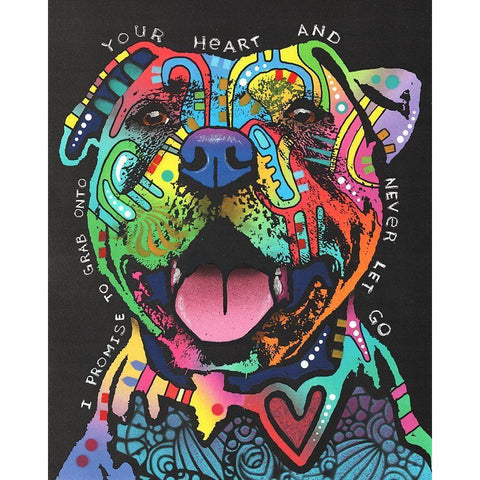 Never Let Go White Modern Wood Framed Art Print by Dean Russo Collection