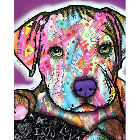 Baby Pit White Modern Wood Framed Art Print by Dean Russo Collection