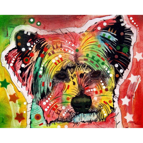 Earthy York Black Modern Wood Framed Art Print with Double Matting by Dean Russo Collection