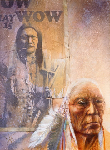 Remembrances Black Ornate Wood Framed Art Print with Double Matting by Lund, Denton