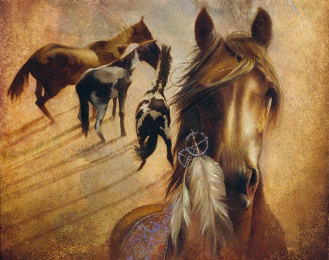 Sunrise On The Mesa White Modern Wood Framed Art Print with Double Matting by Lund, Denton