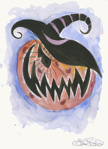 043a White Modern Wood Framed Art Print with Double Matting by Steel, Emma