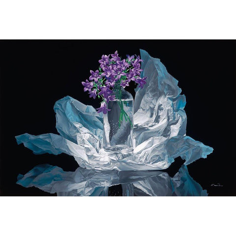 Just for You White Modern Wood Framed Art Print by Chartier, Francois