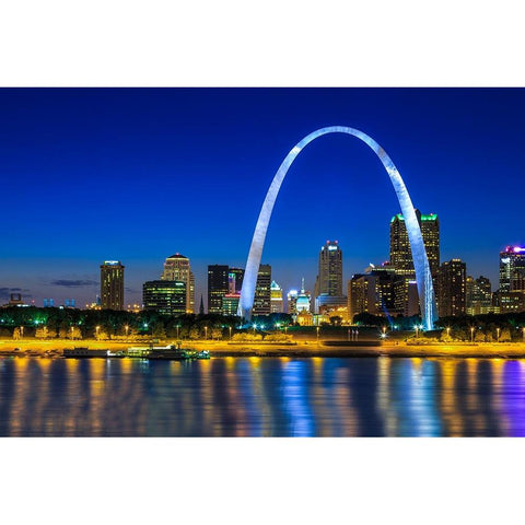 Gateway Horizontal Black Modern Wood Framed Art Print by Galloimages Online