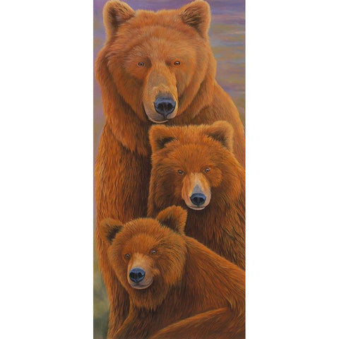 Alaska Coming 1 Gold Ornate Wood Framed Art Print with Double Matting by Stevenson, Graeme