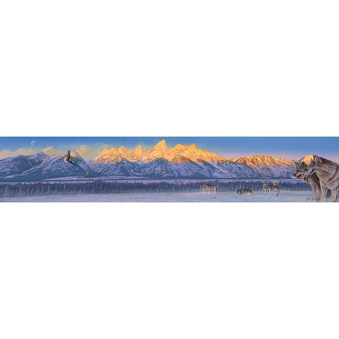 The Home Coming Gold Ornate Wood Framed Art Print with Double Matting by Stevenson, Graeme