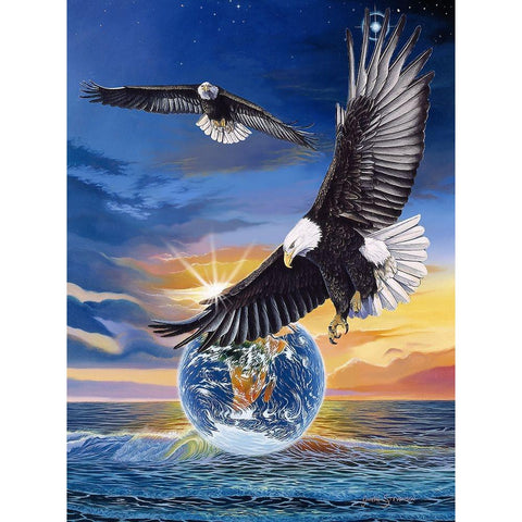 The Meek Shall Inherit Black Modern Wood Framed Art Print with Double Matting by Stevenson, Graeme