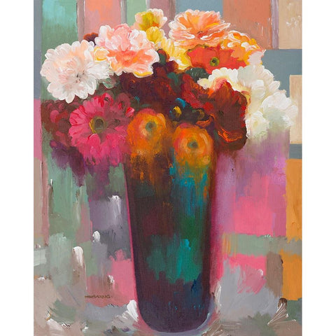 In the Spotlight Gold Ornate Wood Framed Art Print with Double Matting by Khorasani, Hooshang