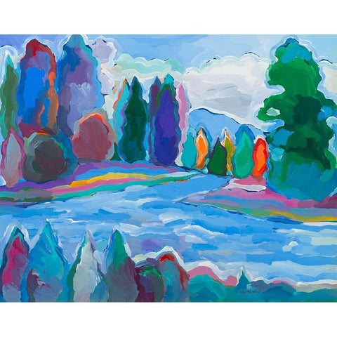 Colorado Quintessence #3 Black Modern Wood Framed Art Print by Khorasani, Hooshang