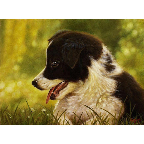 1 Black Modern Wood Framed Art Print by Silver, John