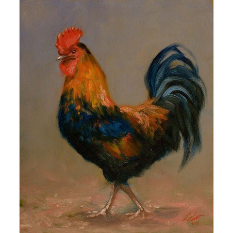 C002 Black Modern Wood Framed Art Print by Silver, John