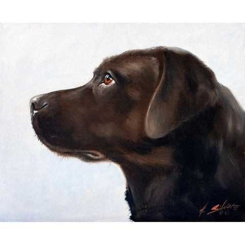 29 White Modern Wood Framed Art Print by Silver, John