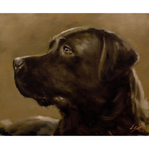 43 Black Modern Wood Framed Art Print by Silver, John