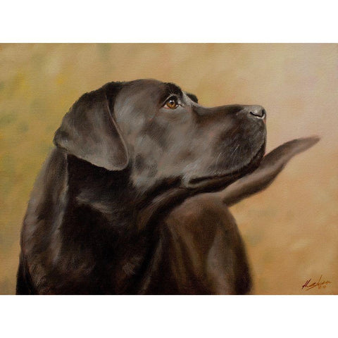 59 Black Modern Wood Framed Art Print by Silver, John