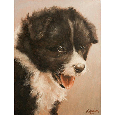 307 White Modern Wood Framed Art Print by Silver, John