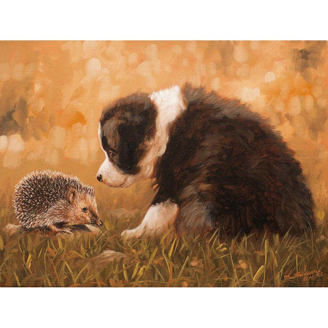 309 Black Modern Wood Framed Art Print by Silver, John