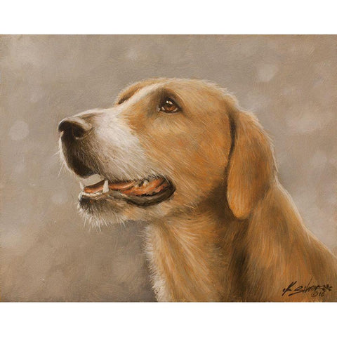 314 White Modern Wood Framed Art Print by Silver, John