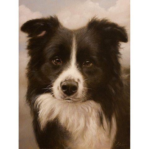 332 Gold Ornate Wood Framed Art Print with Double Matting by Silver, John