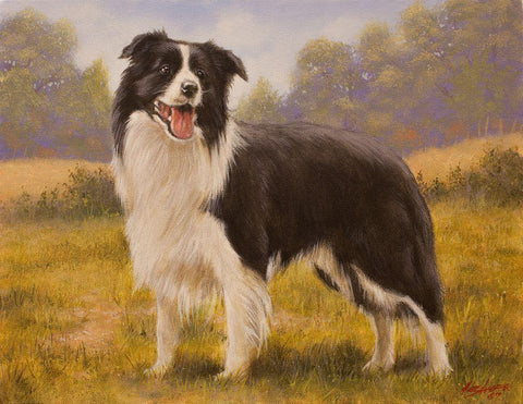 352 White Modern Wood Framed Art Print with Double Matting by Silver, John