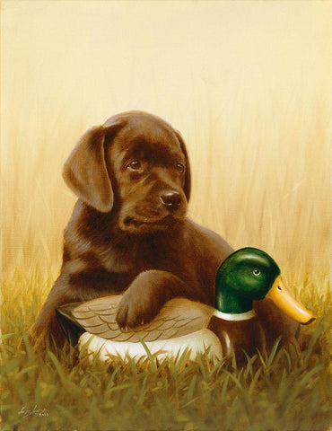 Jsm38-A White Modern Wood Framed Art Print with Double Matting by Silver, John