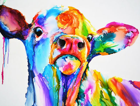 Do These Colours Make My Calves Look Fat Black Ornate Wood Framed Art Print with Double Matting by Art by Leslie Franklin