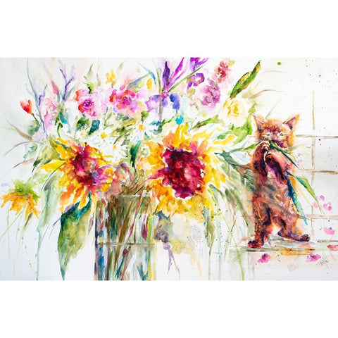 Almost a Still Life Black Modern Wood Framed Art Print by Art by Leslie Franklin