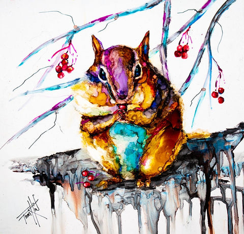 Theres Always Room for One More Black Ornate Wood Framed Art Print with Double Matting by Art by Leslie Franklin