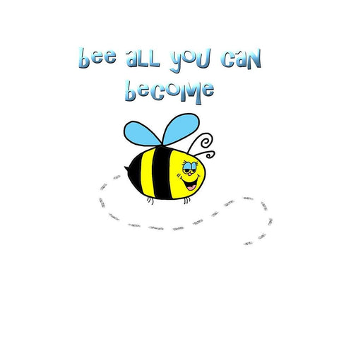 Bee All You Can Become 1 Gold Ornate Wood Framed Art Print with Double Matting by LightBoxJournal