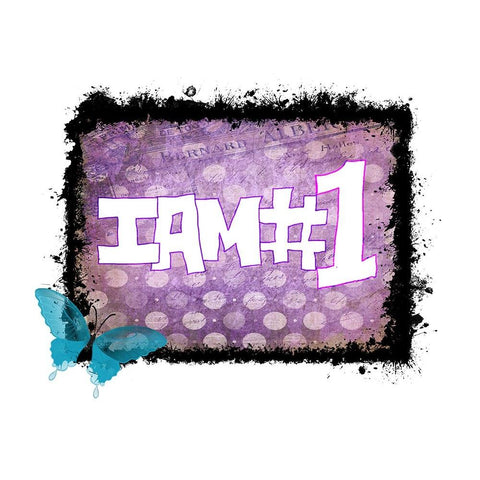 I Am #1 Gold Ornate Wood Framed Art Print with Double Matting by LightBoxJournal