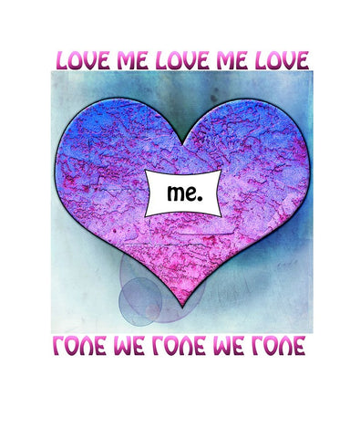 Love Me Black Ornate Wood Framed Art Print with Double Matting by LightBoxJournal