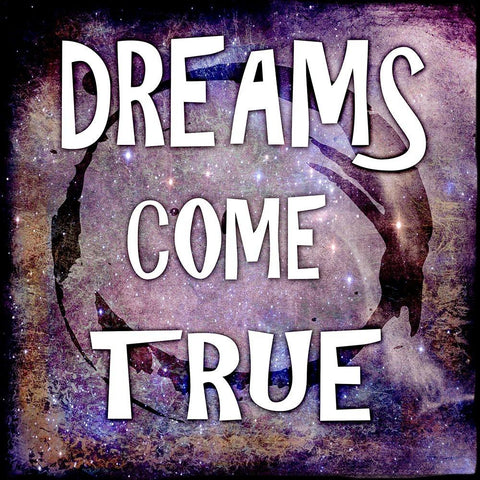 Cosmic - Dreams Come True Gold Ornate Wood Framed Art Print with Double Matting by LightBoxJournal