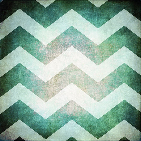 Good Times_Beach Chevron Black Ornate Wood Framed Art Print with Double Matting by LightBoxJournal