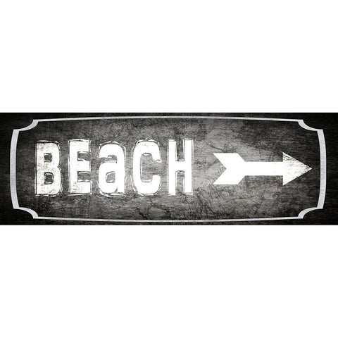 Good Times_Beach_ALT1 White Modern Wood Framed Art Print by LightBoxJournal
