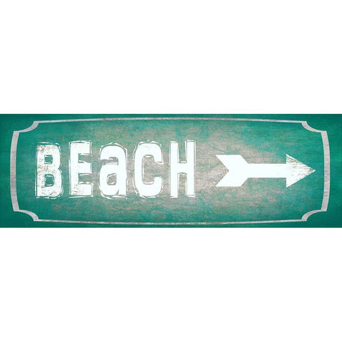 Good Times_Beach Gold Ornate Wood Framed Art Print with Double Matting by LightBoxJournal